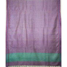 Silk Natural Purple Dupatta